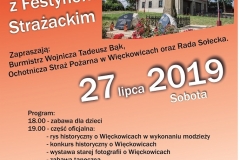 Plakat 670 lecie Więckowic 2