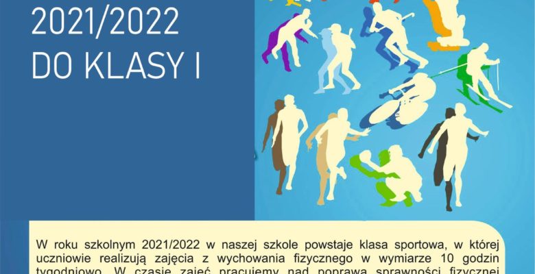 Plakat rekrutacja do Szkoły Podstawowej w Wojniczu.