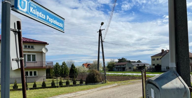 Gmina Wojnicz nabyła prawo własności ulicy Księdza Popiełuszki