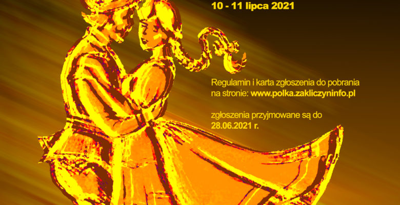 Plakat promujący wydażenie POLKA-FEST