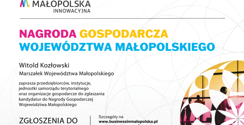 Nagroda Gospodarcza Województwa Małopolskiego 2021