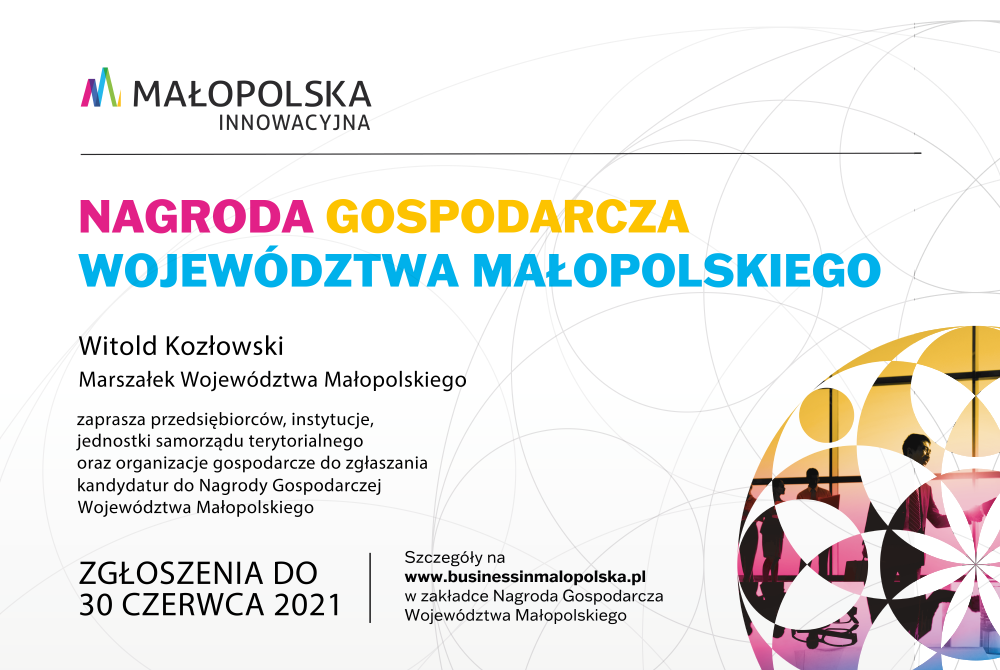 Nagroda Gospodarcza Województwa Małopolskiego 2021