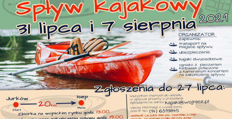 Plakat projektu "Dunajcem do Ispu"