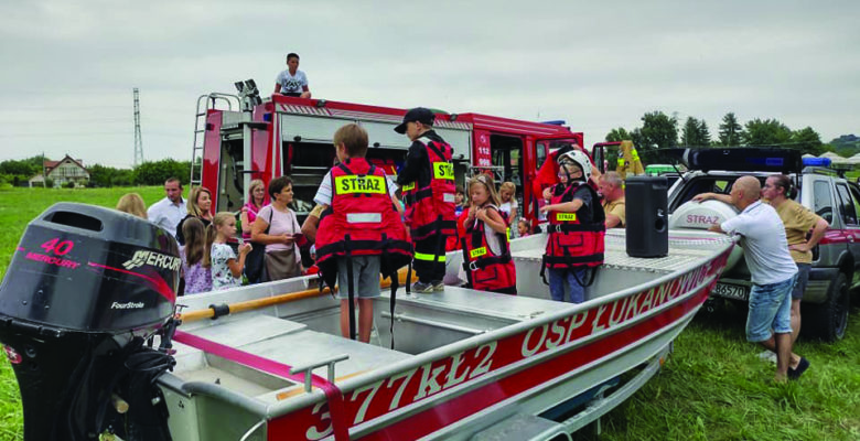 „Bezpieczne wakacje" w Łukanowicach