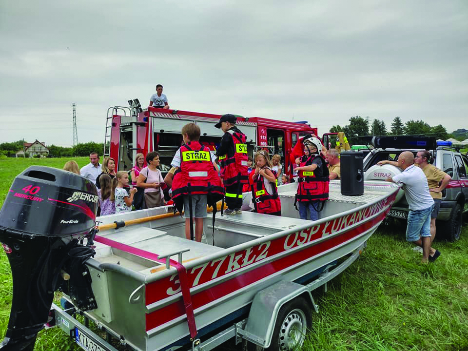 „Bezpieczne wakacje" w Łukanowicach