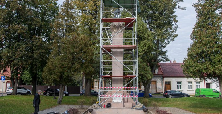 Trwa remont Pomnika Niepodległości