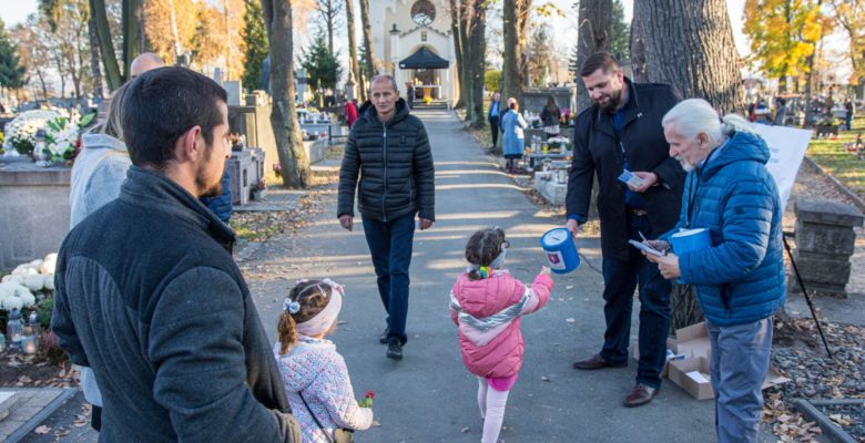 Kwesta na cmentarzu komunalnym w Wojniczu zakończyła się sukcesem