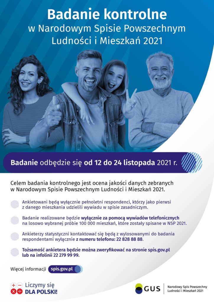 Narodowy Spis Powszechny - badanie kontrolne