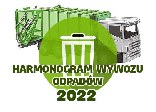 Nowe harmonogramy odbioru odpadów komunalnych na rok 2022