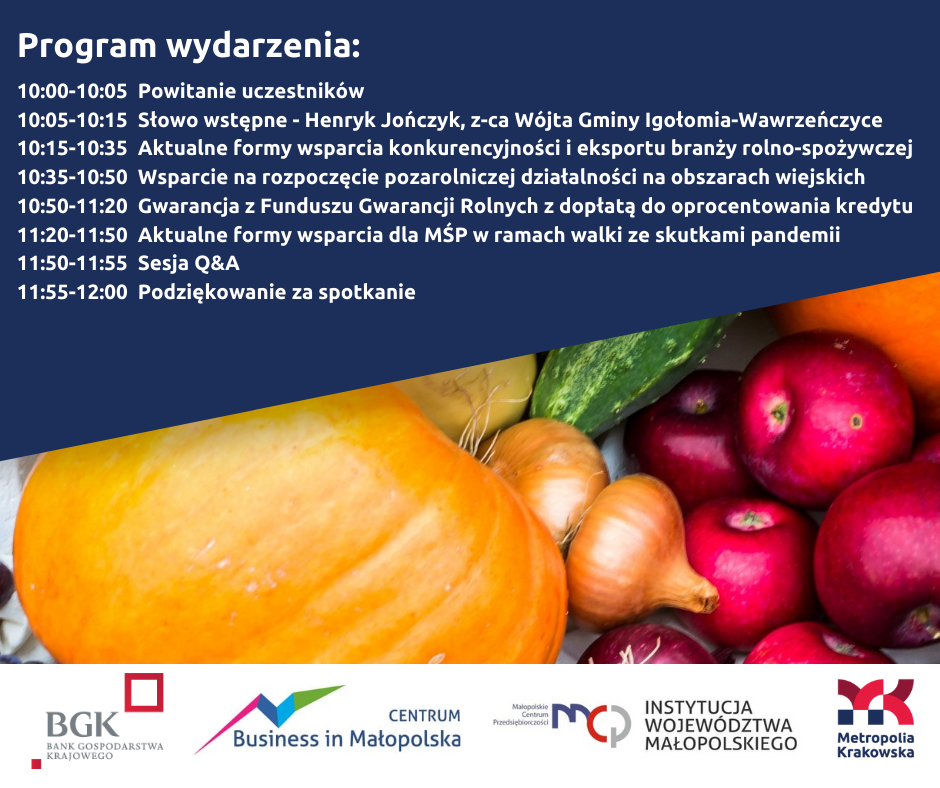 Program wydarzenia