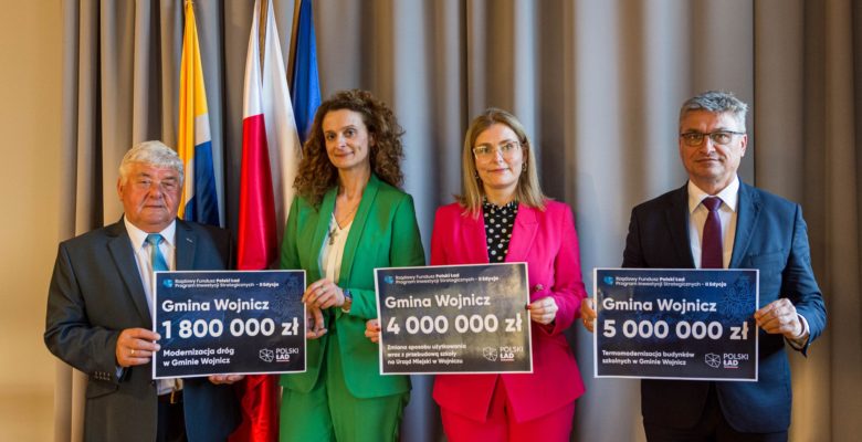Gmina Wojnicz otrzymała prawie 11 mln zł z programu Polski Ład