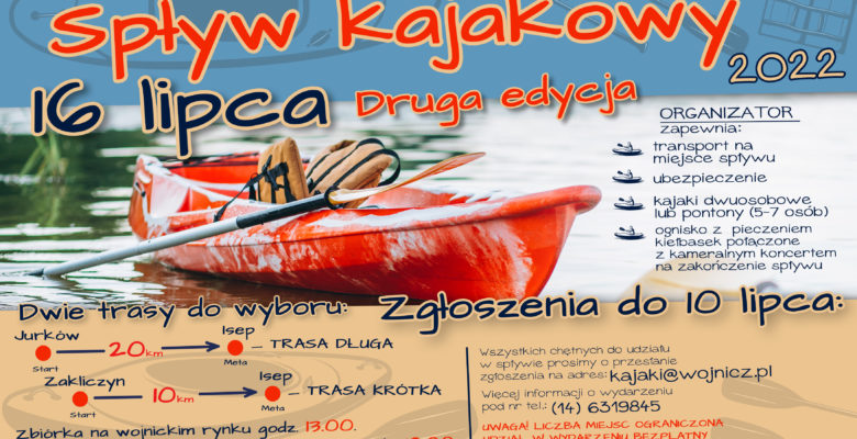 Druga edycja spływu kajakowego „Dunajcem do Ispu”