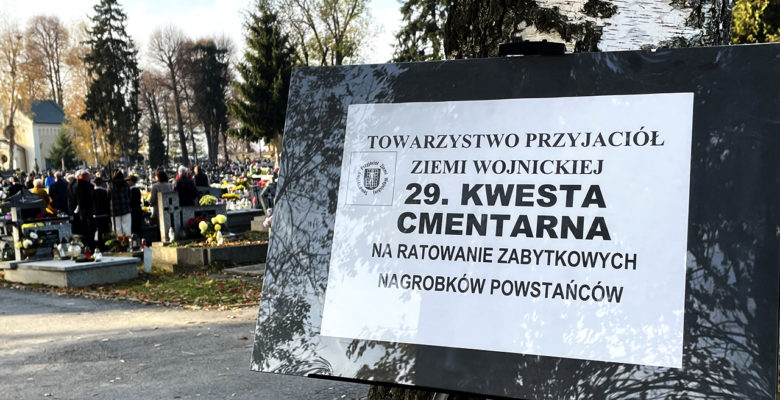 Znowu więcej! Kolejny sukces kwesty na wojnickim cmentarzu