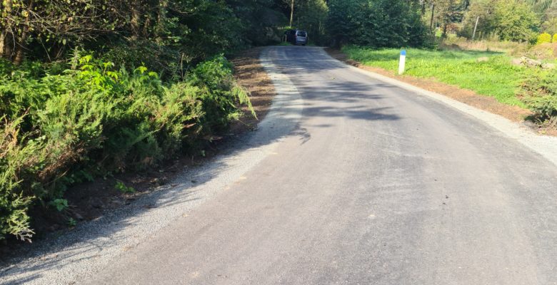 Droga „Olszyny-Południowa” po remoncie