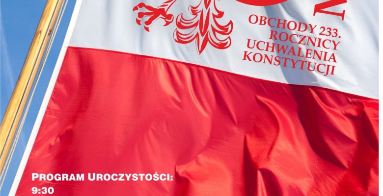 Uroczyste Obchody Święta Konstytucji 3 Maja w Wojniczu