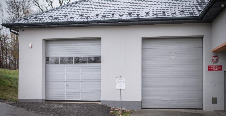 Garaż jednostki OSP Grabno zyskał nową elewację