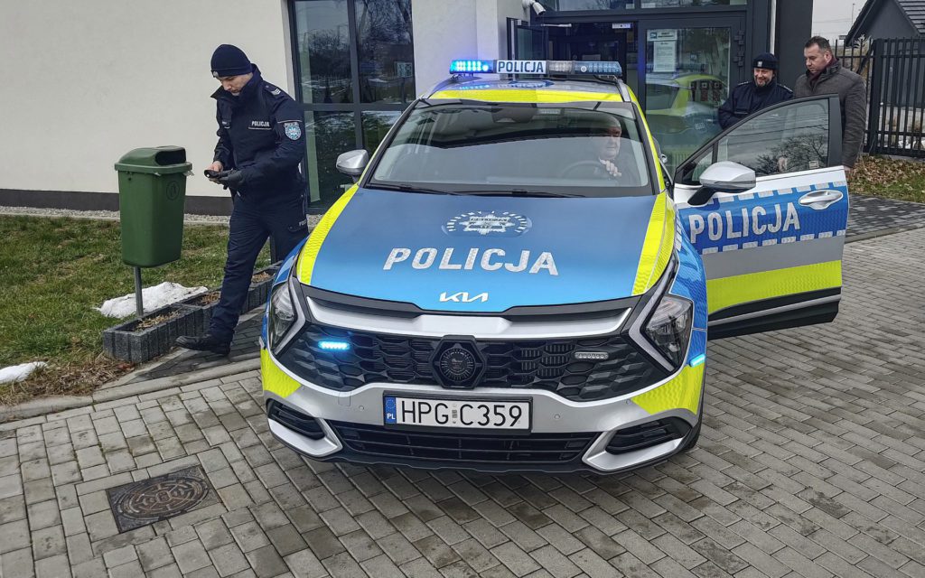 Nowy radiowóz dla funkcjonariuszy z Komisariatu Policji w Wojniczu