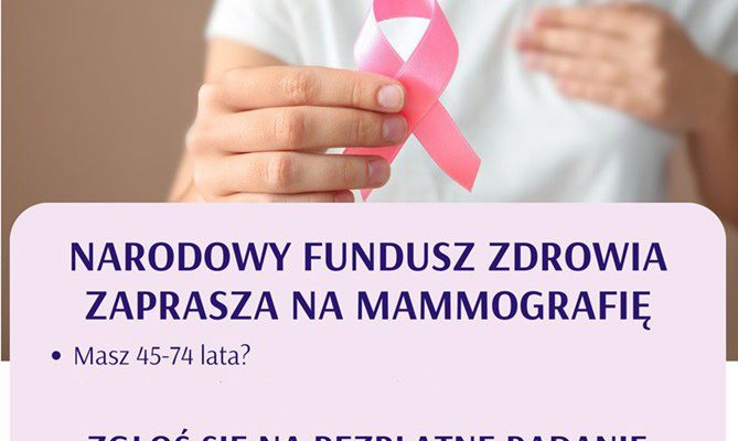 Zbadaj się w programie profilaktyki raka piersi