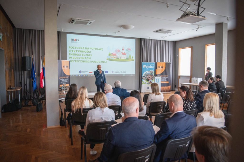 Spotkanie informacyjne MARR w Domu Grodzkim w Wojniczu