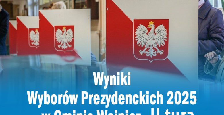 Wyniki II tury wyborów prezydenckich 2025 w Gminie Wojnicz