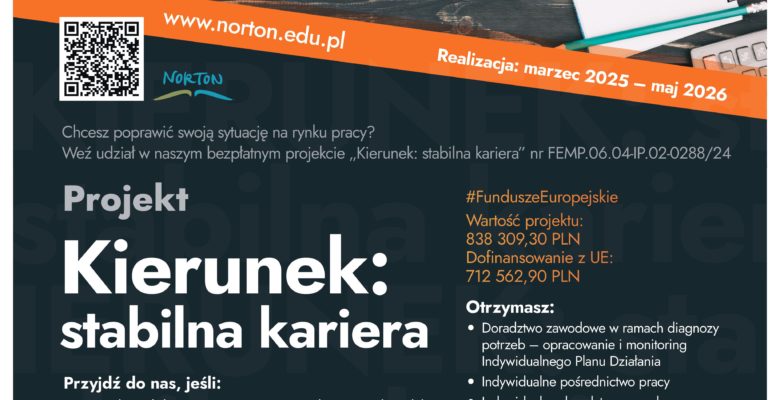 Nowy projekt dla mieszkańców województwa małopolskiego – „Kierunek: stabilna kariera”