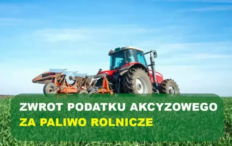 Zwrot podatku akcyzowego za paliwo rolnicze – nabór wniosków od 1 sierpnia