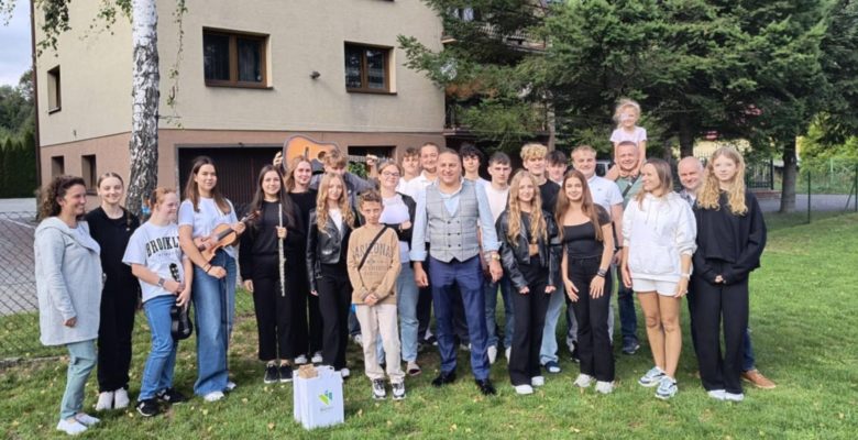 Kapela Wsi Milówka na warsztatach z Fundacją Braci Golec