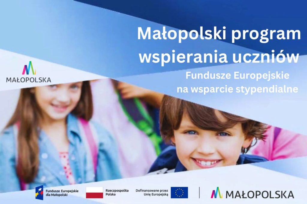 Ruszył nabór do „Małopolskiego programu wspierania uczniów” (EFS+)